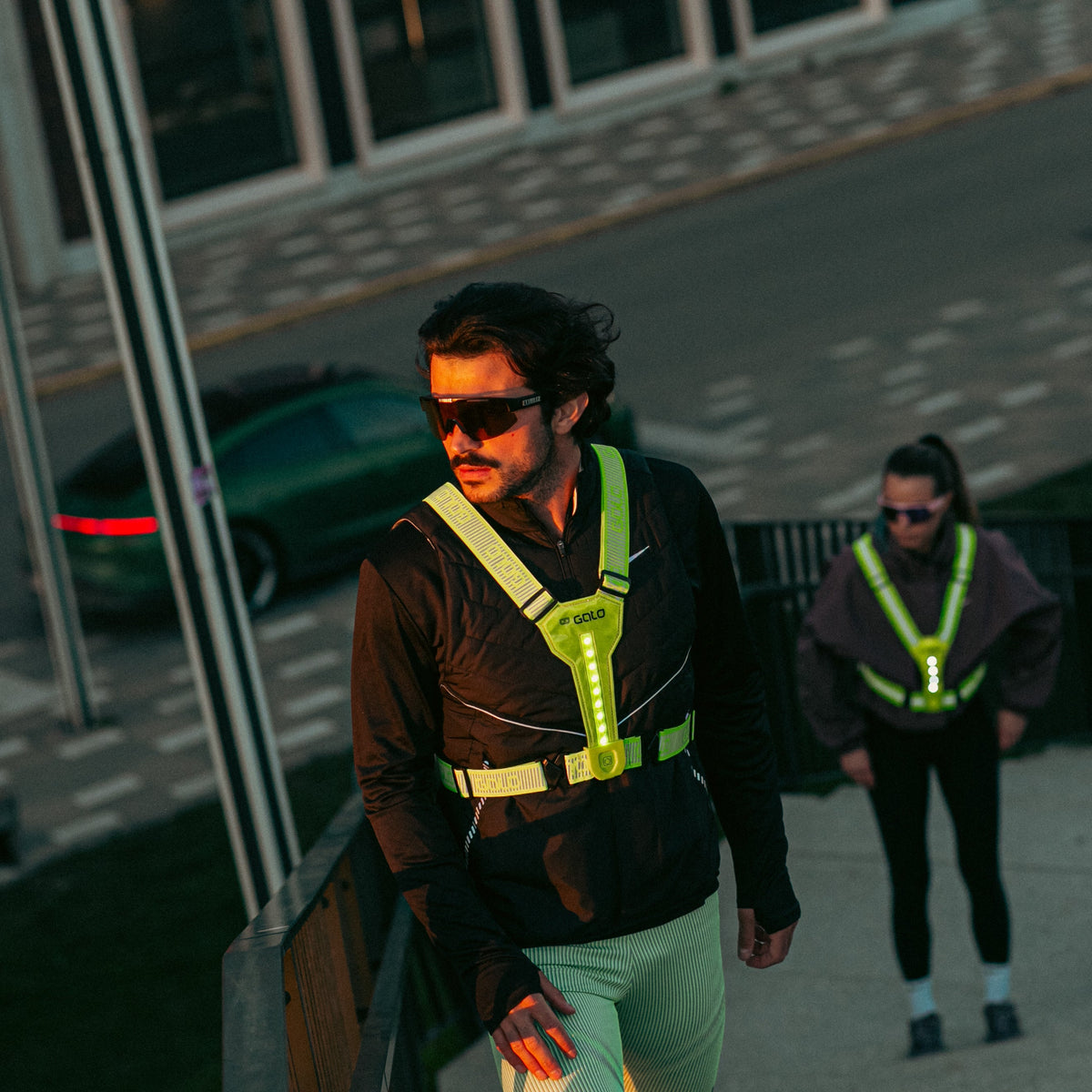 LED USB ULTRA VEST / YELLOW