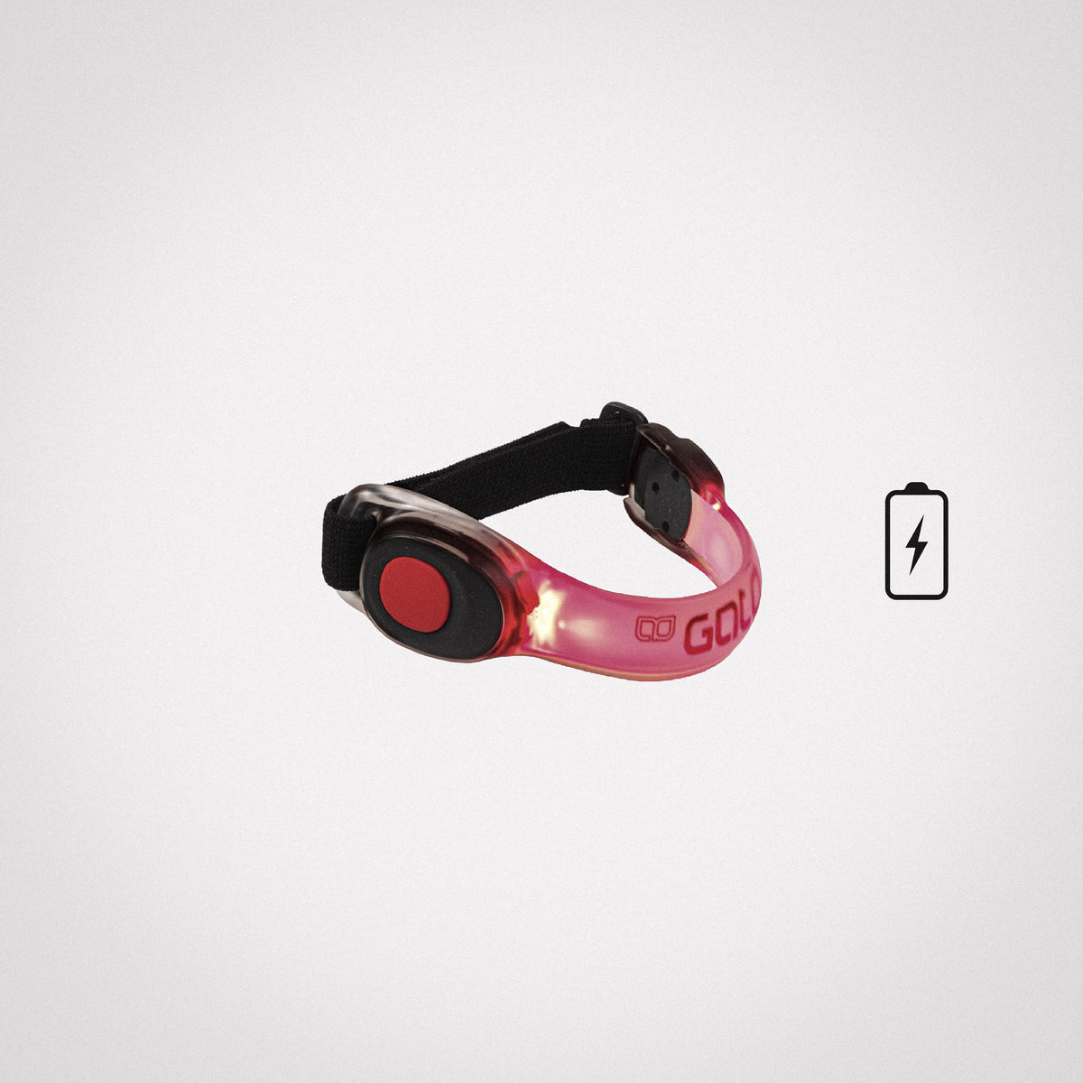 USB NEON LED ARMBAND (RED)