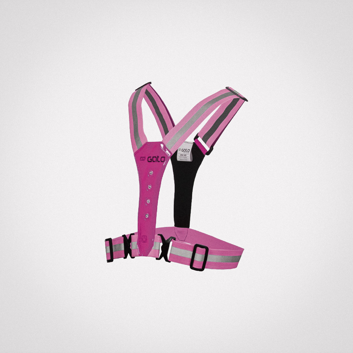 LED helkurvest Safer / Roosa
