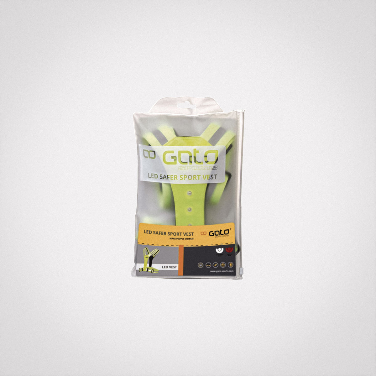 LED helkurvest Safer / Kollane